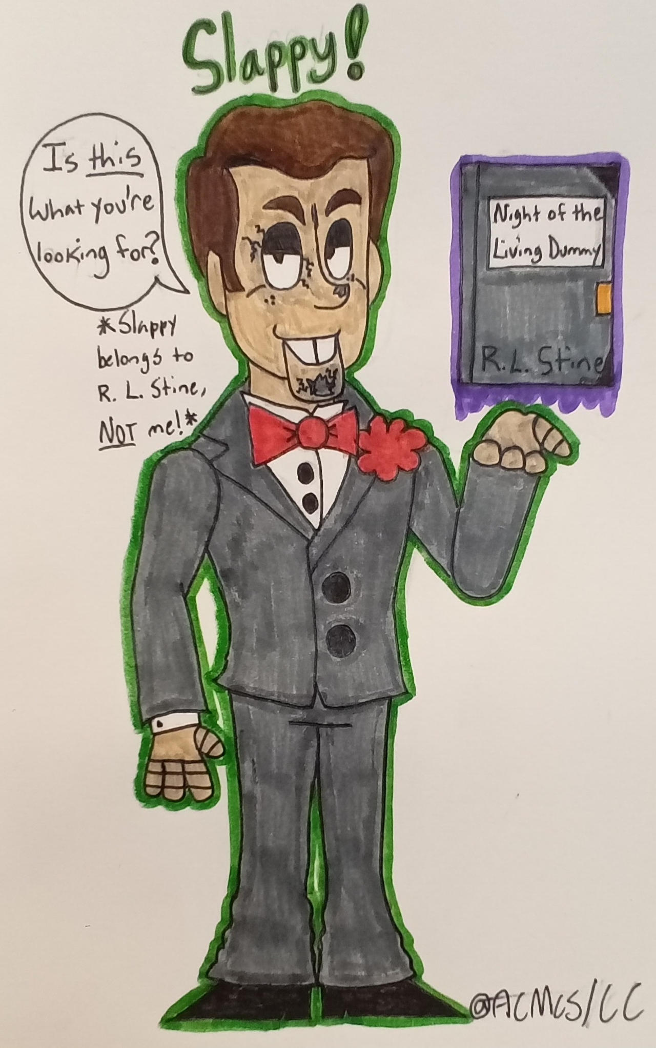 Slappy(once again)!!! by AngelCatMcSwagger on DeviantArt