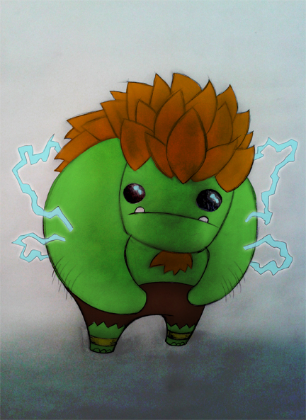 Blanka is Zappy