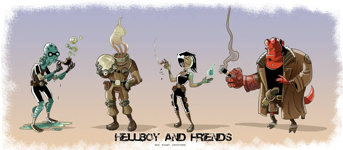 Hellboy Cartoon