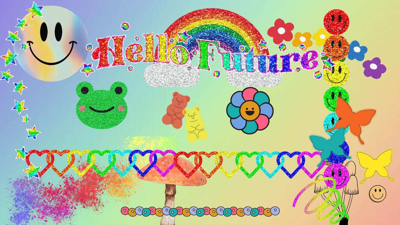 Kidcore desktop wallpaper by crystalsandparrots on DeviantArt