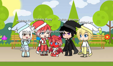 Merry Christmas. Holiday Ocs! XD