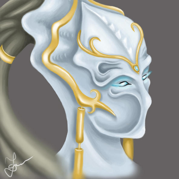 Protoss Portrait Protoss Female Portrait v2 by alkytraz on DeviantArt