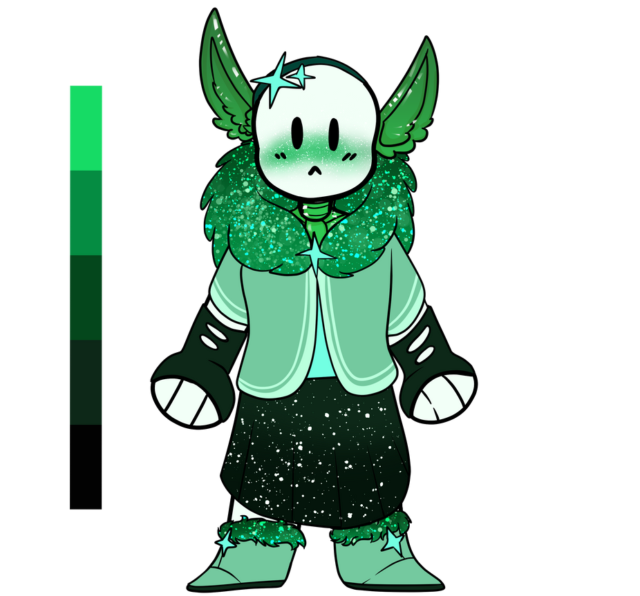 Undertail Rabbit Undertale OTA: Green star rabbit - CLOSED by Ofwishesandstars on DeviantArt