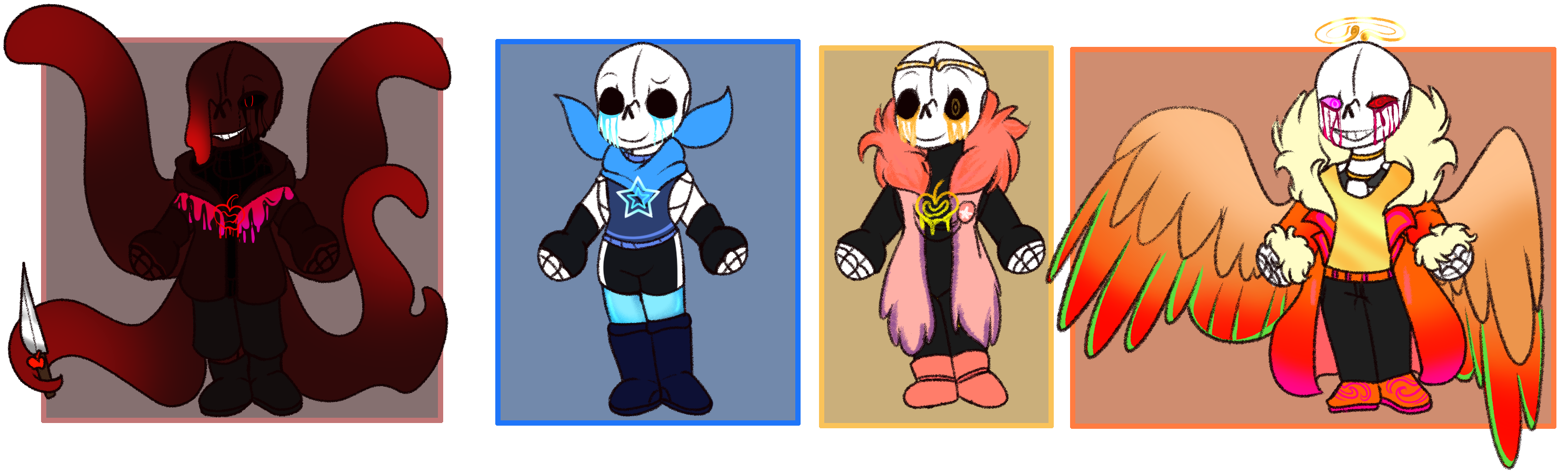 Killer sans unlocked (killer sans take redisign) by XxAflredoxX on