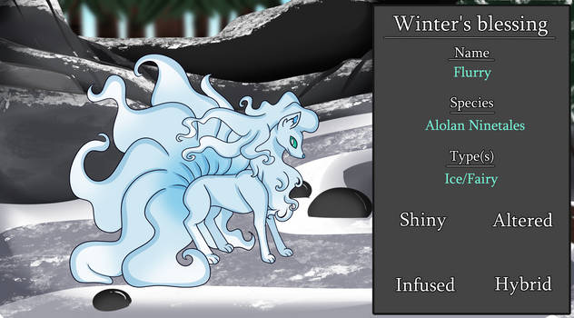 [PokeRealm]: Flurry the Alolan Ninetales