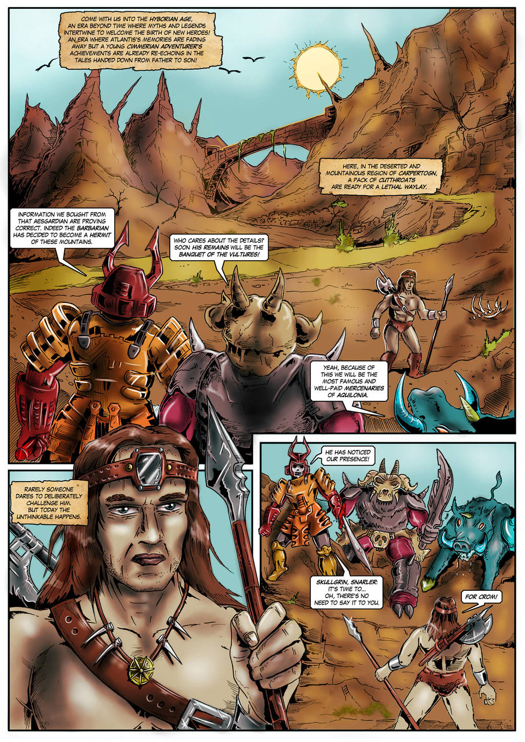 Transformers Tales Conan page 1 by RegenerationPlus
