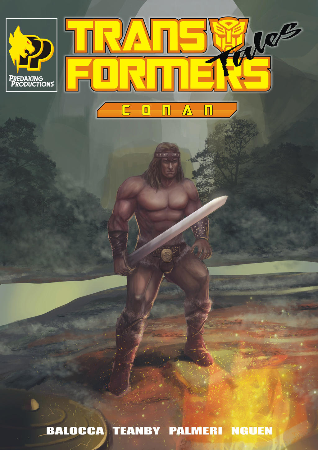 Transformers Tales Conan cover regular by RegenerationPlus
