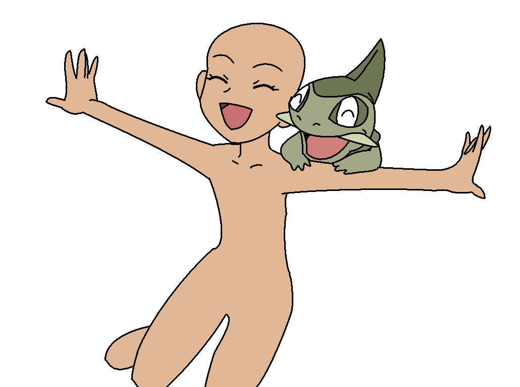 Axew Base Trainer and Axew base by PokemonBWishesCilan on DeviantArt