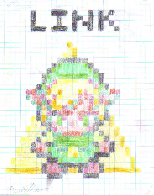 Pixel Link Graph link graphpaper by hitomihyuuga on DeviantArt
