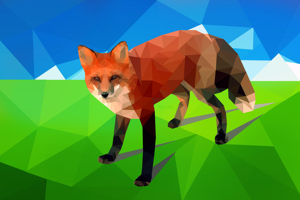 Triangle Fox by Zippora-Tsipor on DeviantArt