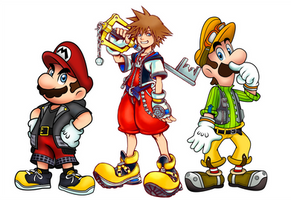 Kingdom Hearts x Super Mario