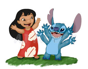 Lilo and Stitch Hug