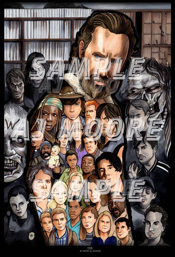 Walking Dead Season 5 by - AJ Moore