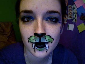 Green Muzzle Face Paint