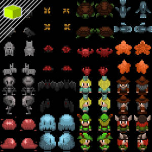Pixel Characters (16x16 | Topdown)