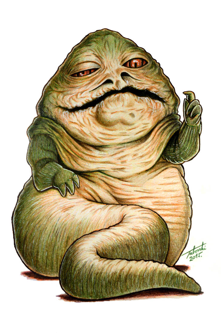 Jabba the Hutt (Star Wars) by tihomir83 on DeviantArt