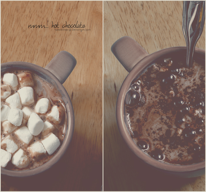 mmm... hot chocolate