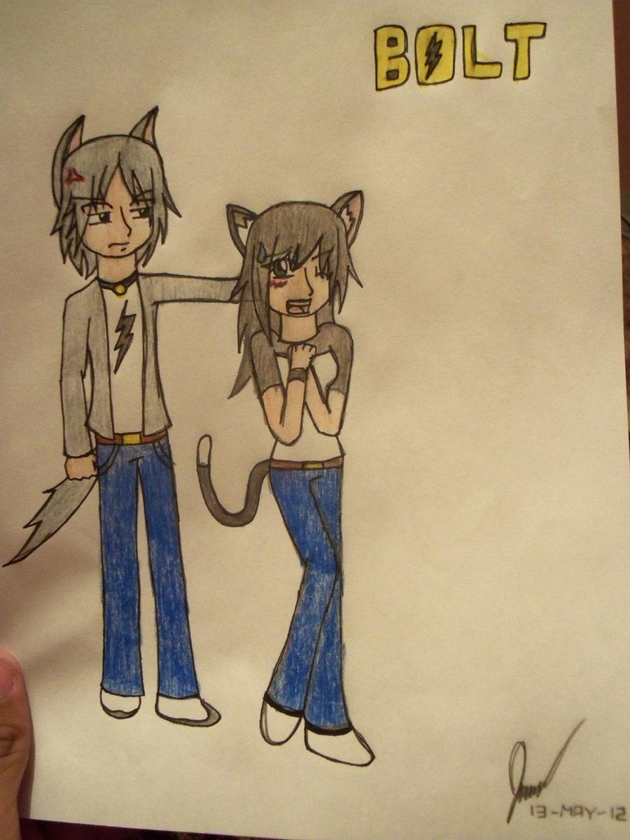 Deviantart Bolt Style Bolt Anime Style by whatser on DeviantArt