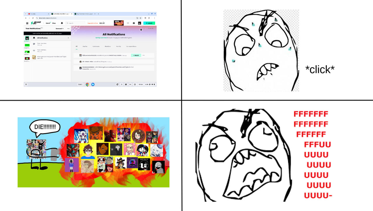 Controller Rage Comic rage comic: shooting all user by SCPGAMERXGAMING1 on DeviantArt