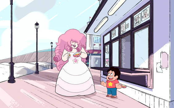 AU With Steven and Rose Part 3 - Fry Bits!