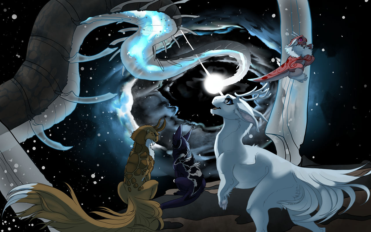 Space Worm - Traveling by NoxxScales on DeviantArt