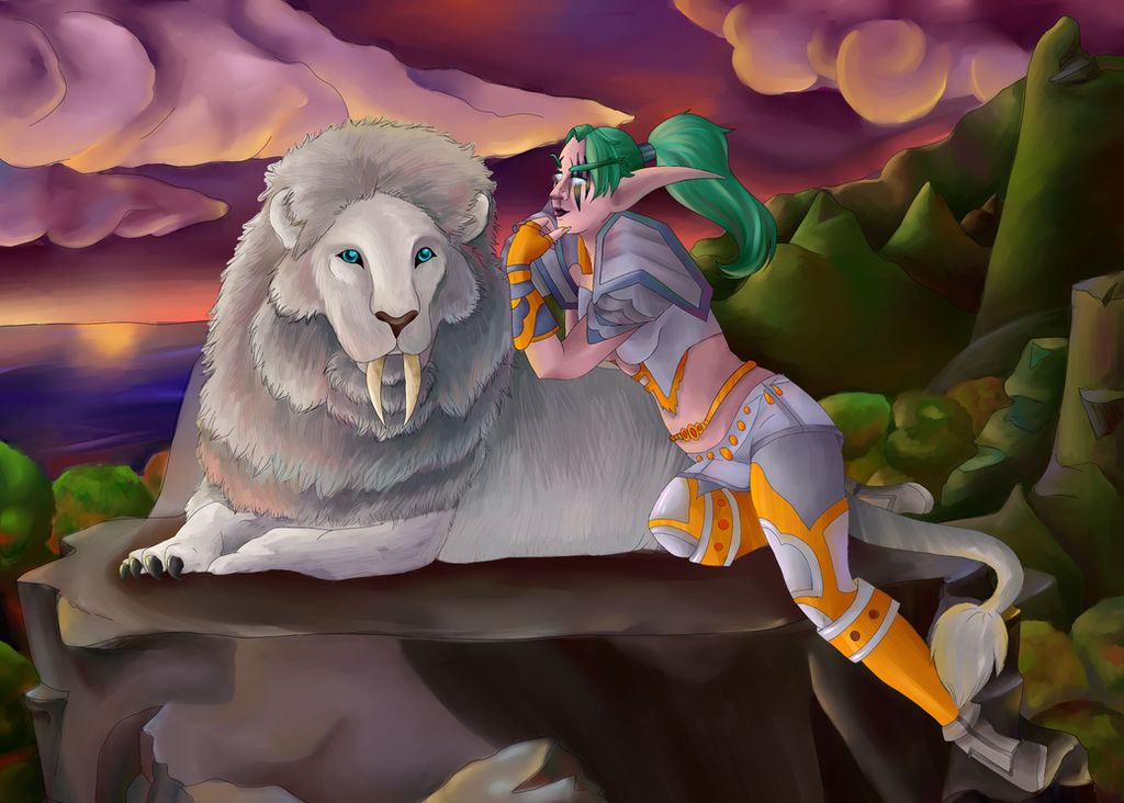 Bonita and Rayne by Iggypuff