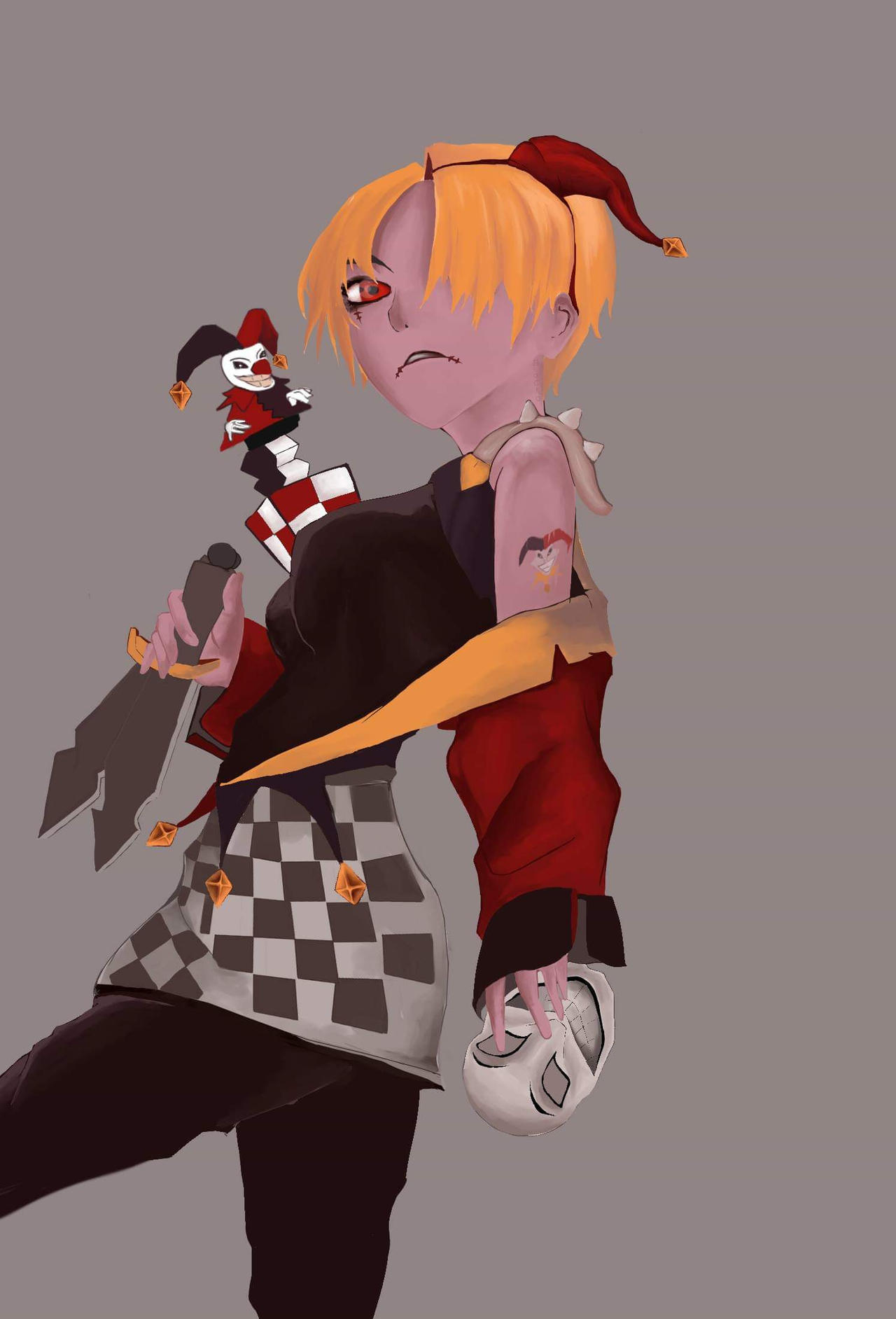 League of legends Shaco girl Fanart by 13lacko on DeviantArt