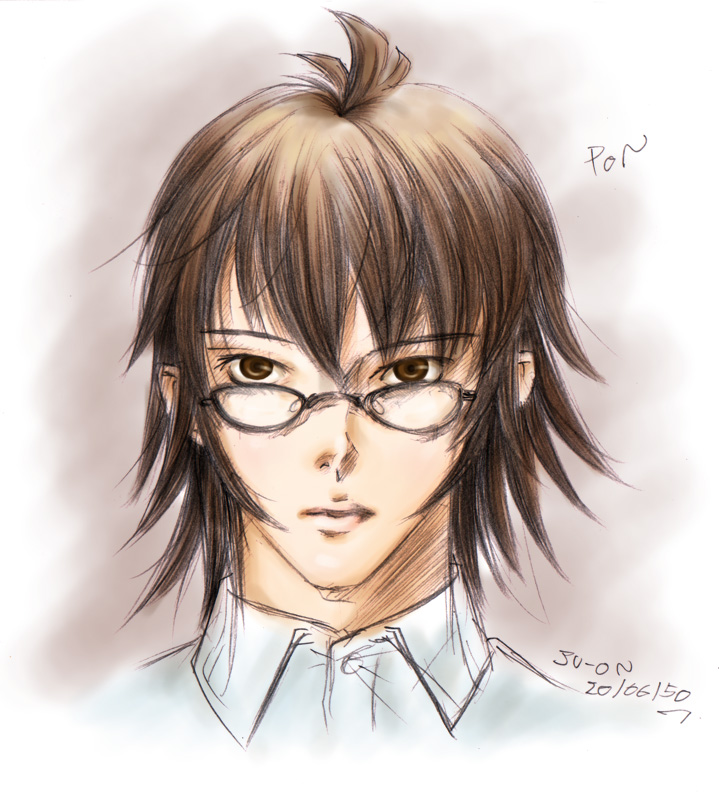 Fon:Man with Glasses