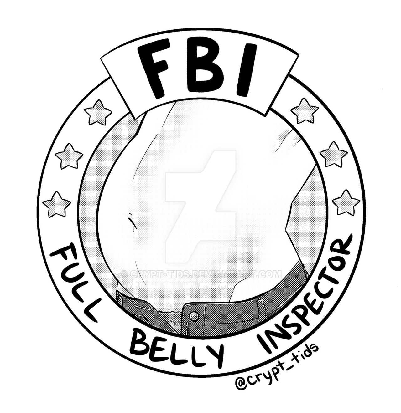FBI (Stickers Available) by crypt-tids on DeviantArt