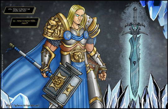 Prince Arthas Claims Frostmourne