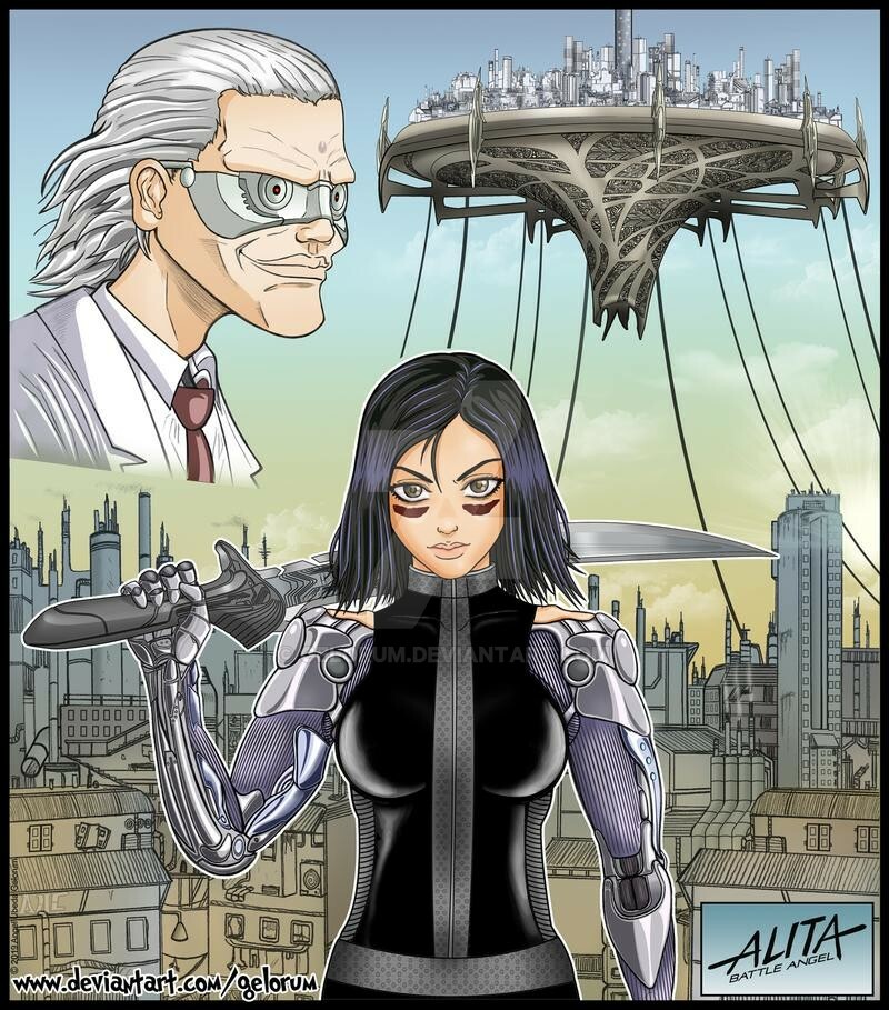 ALITA: Battle Angel by Gelorum on DeviantArt ALITA: Battle Angel by Gelorum on DeviantArt