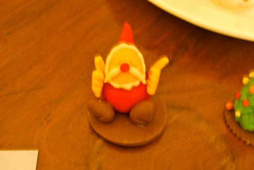 santa clause marzipan