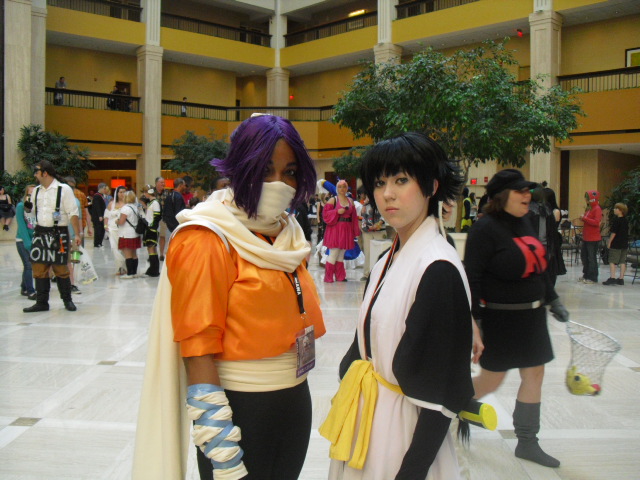 Soi Fon and Yoruichi