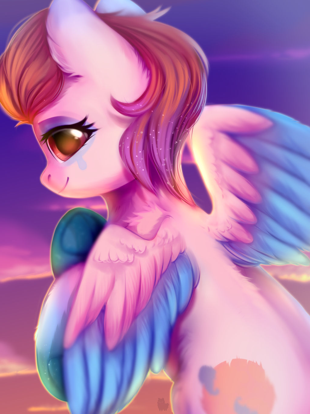 Sunset~ (YCH) by DollyMift