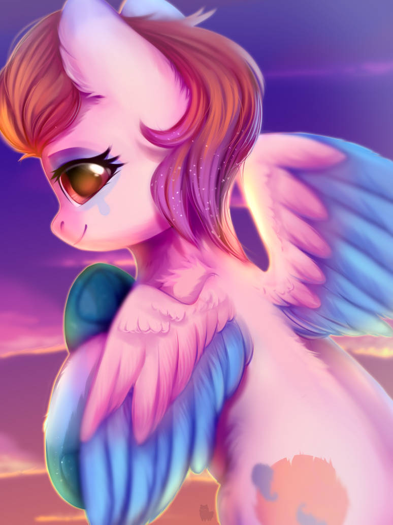 Sunset~ (YCH) by DollyMift