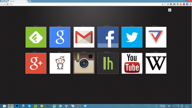 Google Chrome New Tab