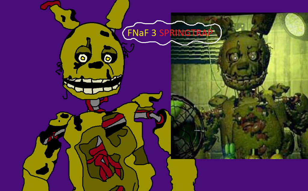 Fnaf Three Springtrap Fnaf 3 Springtrap by FNAFKitty on DeviantArt