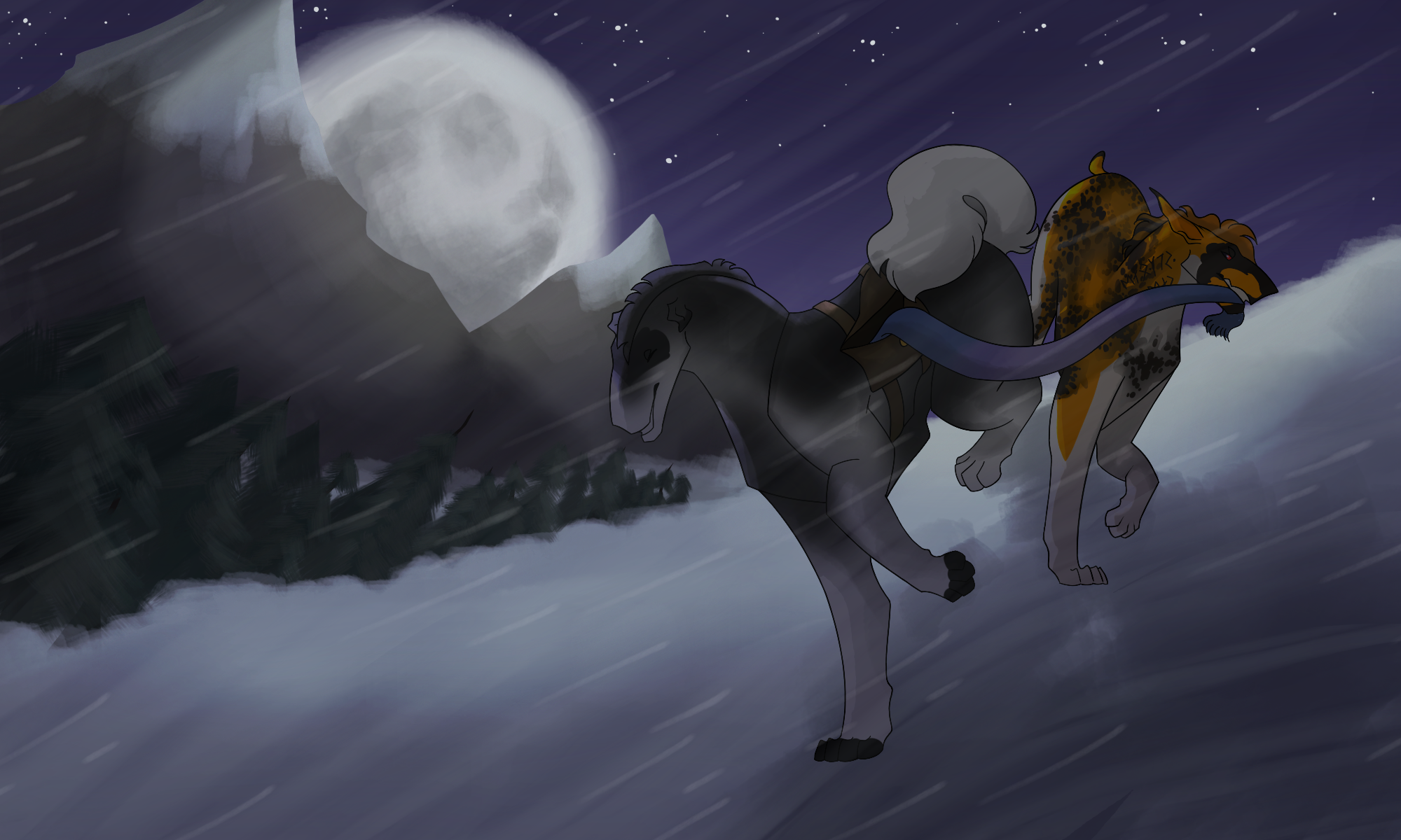 Treacherous travels || ICQ/Art trade ||