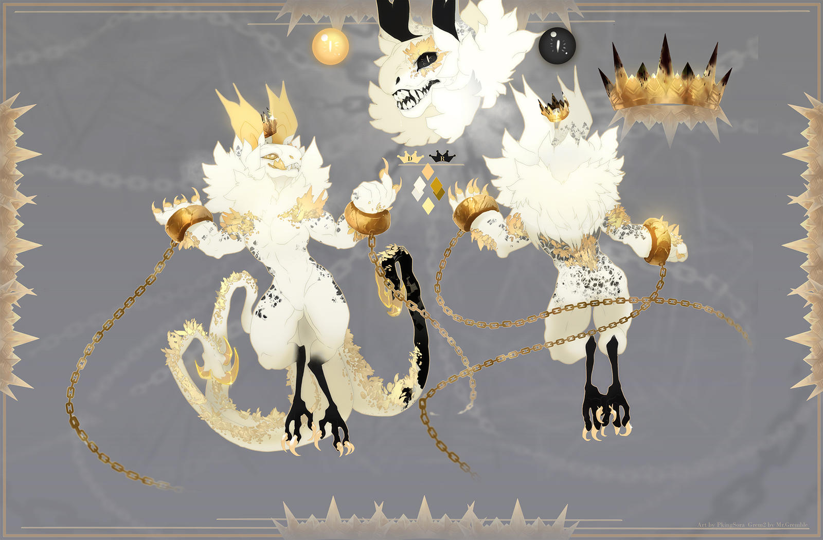 Grem REf Sheet - CI-IROME by PkingSora on DeviantArt