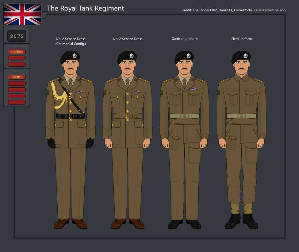 Tank Regiment Ranks The Royal Tank Regiment (New Dawn) by mrbarit on DeviantArt