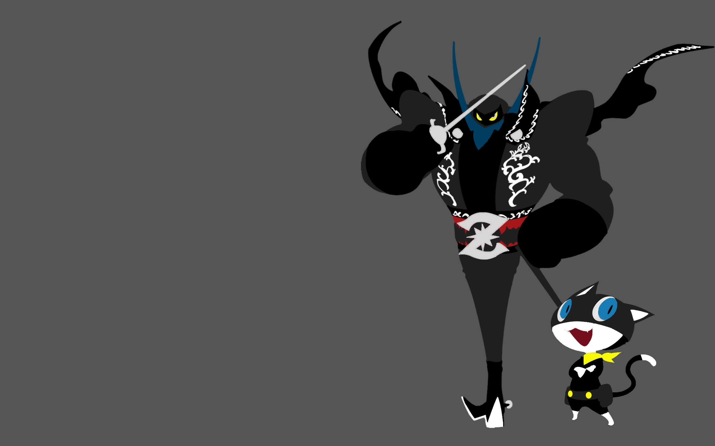 Morgana Zorro Minimalist Wallpaper By Underbite0 On Deviantart