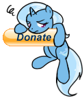 Donation Button - Trixie