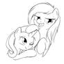 Trixie and Spitfire