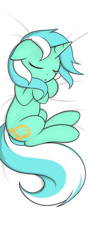 Commission: Lyra Pillow Back