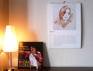 MJ calendar 2012  January