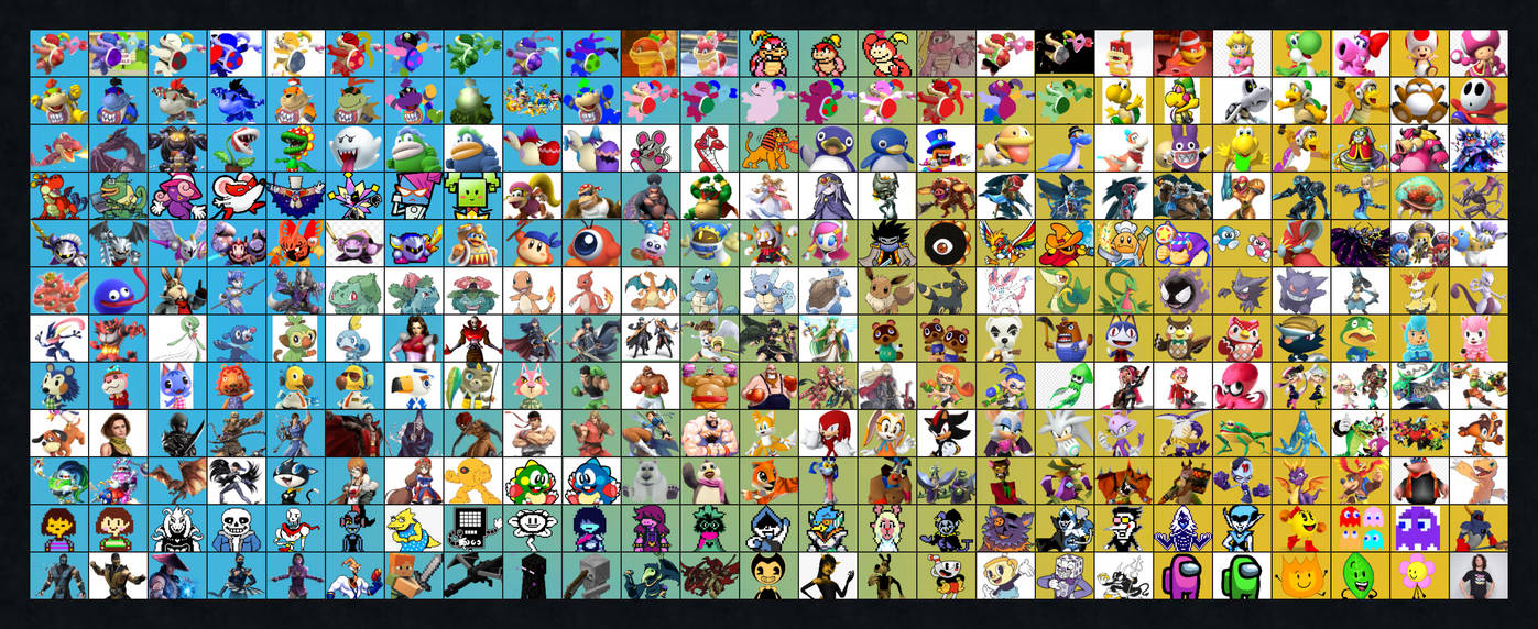 My Best SSB Roster Ever Made by PomPomIsCutie10 on DeviantArt
