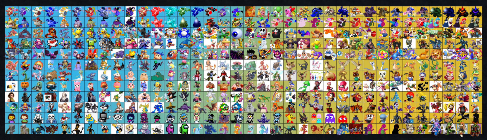 My Final Updated SSB Roster #2 by PomPomIsCutie10 on DeviantArt