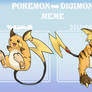 Pokemon digimon meme example