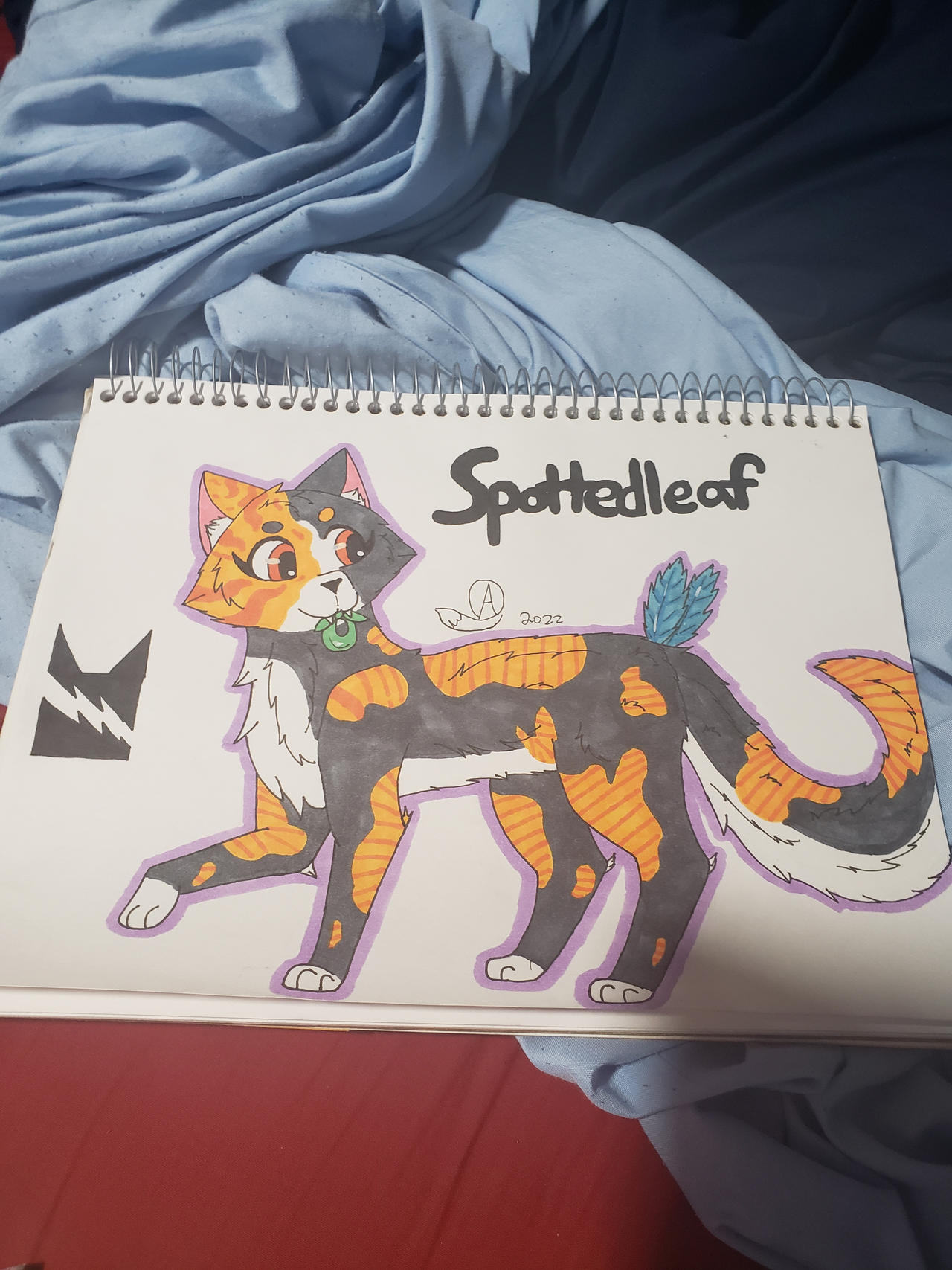 Spottedleaf Sticker Spottedleaf by pikaluxray193 on DeviantArt