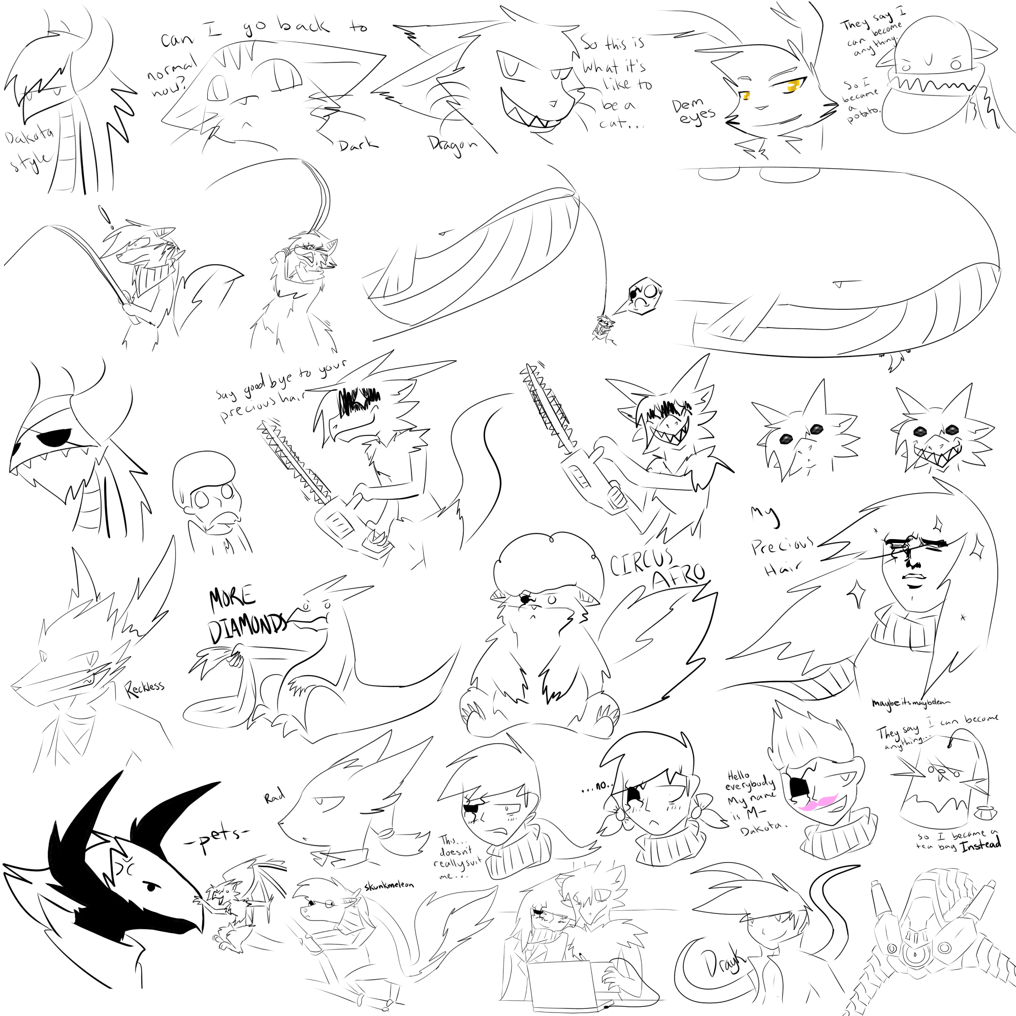 Chat Doodles 5